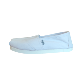 Alpargata NIÑOS Reforzada (Blanca)
