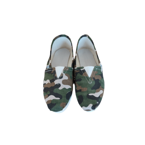 Alpargata camuflado