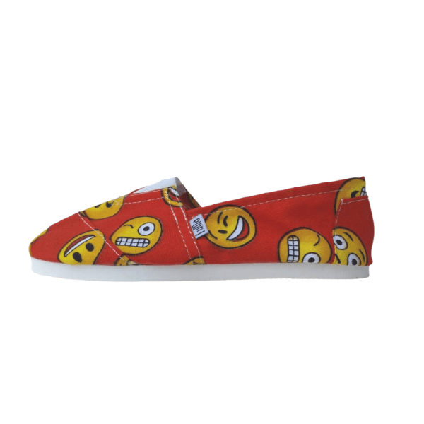 Alpargata Emoji Rojo