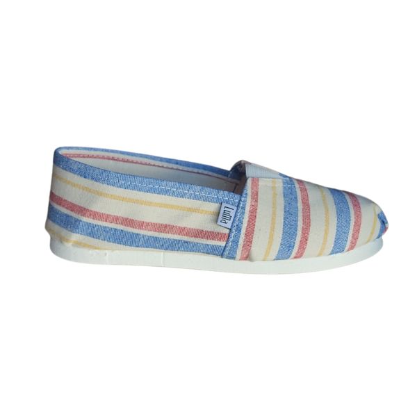 Alpargatas Reforzadas Rayas 3 colores