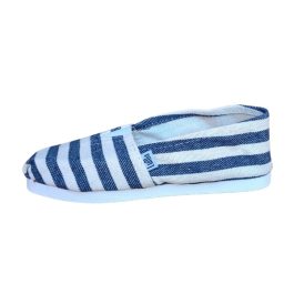 Alpargatas Rayas (Azul/Blanco)