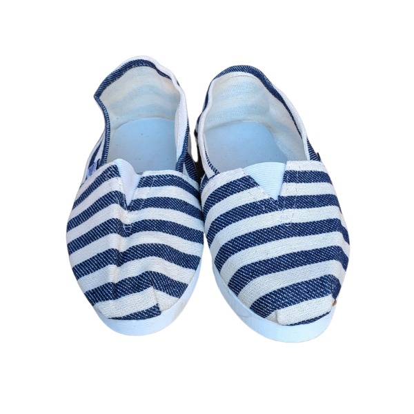 Alpargatas Rayas (Azul/Blanco) - Imagen 3
