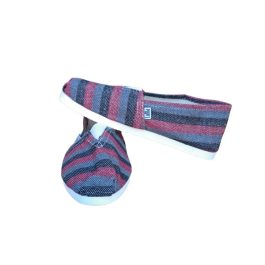 Alpargatas Tricolor (Azul-Negro-Bordo)