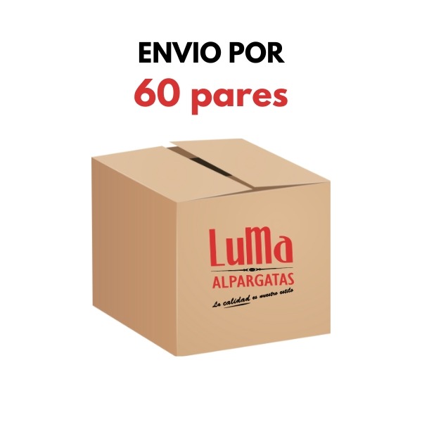Envio por 60 pares