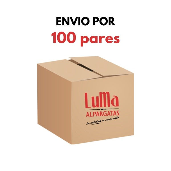 Envio por 100 pares