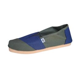 Alpargata Combinada (Azul/Verde)