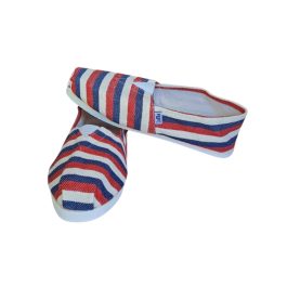 Alpargatas Rayas (Azul/Rojo)