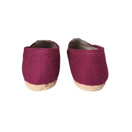 Alpargatas Simil Yute de Goma – Bordo