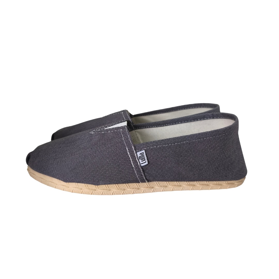 Alpargatas Simil Yute de Goma - Gris - Imagen 6